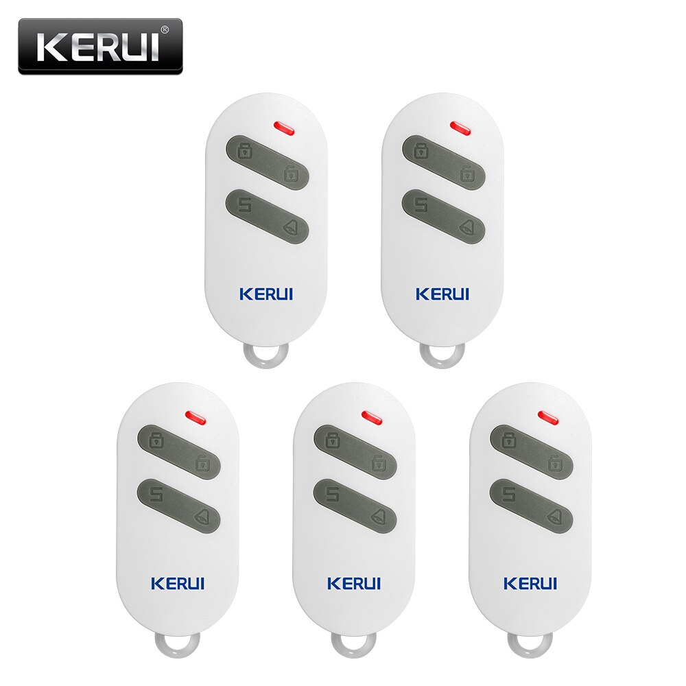 KERUI-Control remoto portátil inalámbrico RC532, controlador de 4 botones para KERUI G18 G19 W1 W2 K7, sistema de alarma de seguridad para el hogar