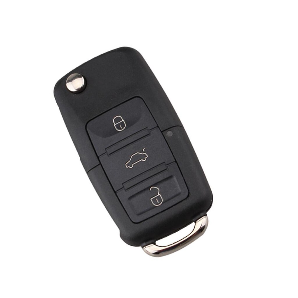 Replacement 3 Buttons Car Flip Remote Keyless Key 434MHz for VW Jetta Golf