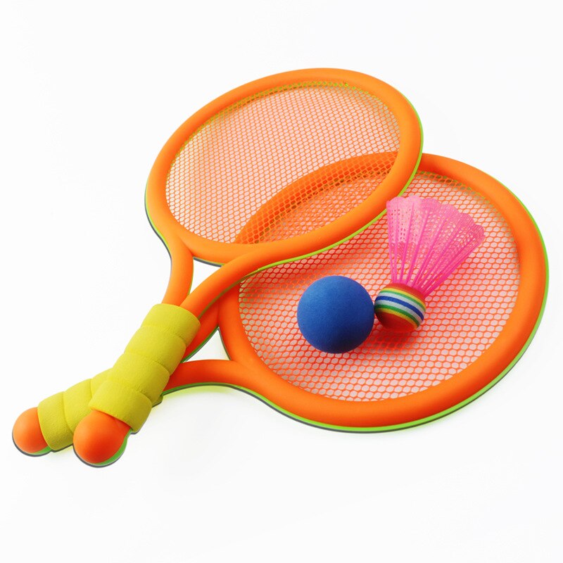 1einstellen Kunststoff freundlicher Tennis Badminton spielzeug draussen drinnen Sport freizeit spielzeug Tennis schläger eltern-Art-spielzeug freundlicher YJN