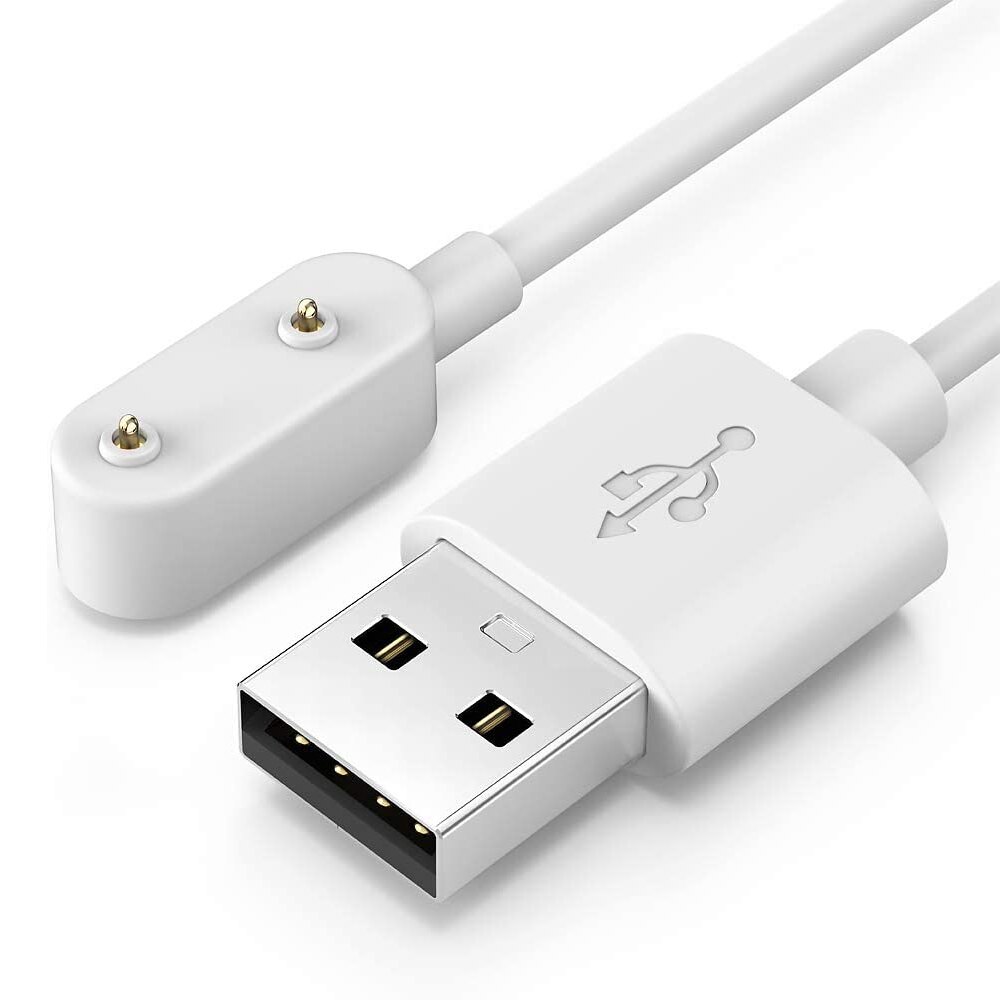 Oplader Voor Huawei Horloge Fit Vervanging Usb Laders Oplaadkabel 100Cm Accessoires Wit