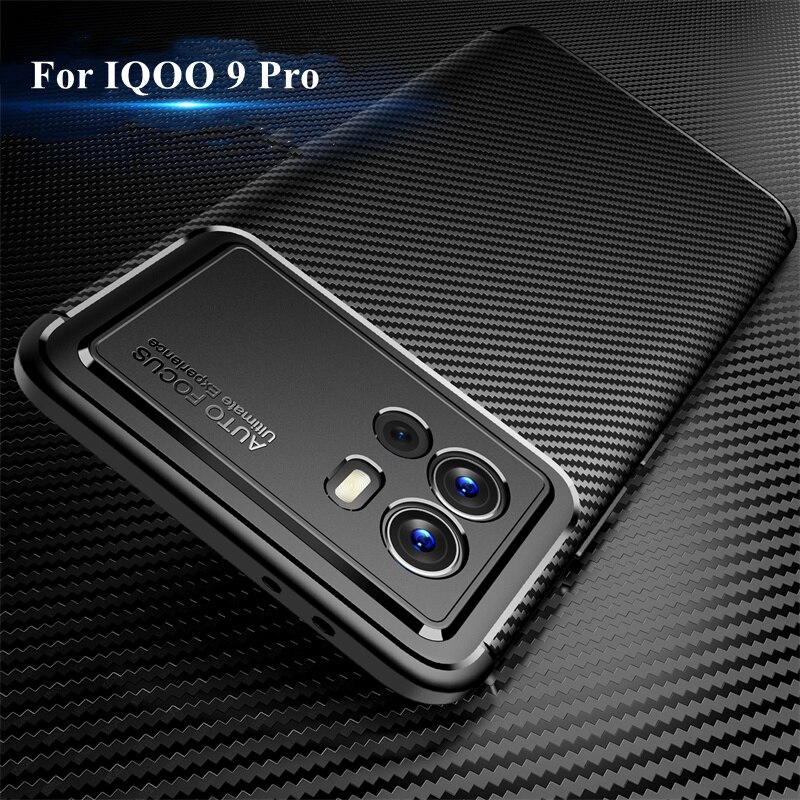 Iqoo 9 pro,Vivo,iqoo,9 pro,8用の柔らかいシリコン保護ケース