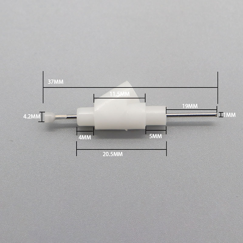 Valvola di tipo Y valvola di colla AB valvola di arresto della perdita di tipo T valvola di arresto della valvola di erogazione della colla in plastica piccola in miniatura needl: trasparente