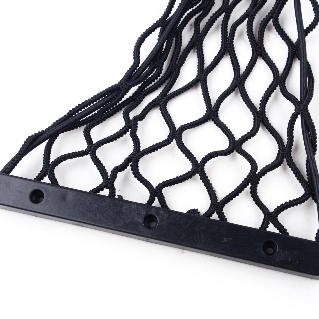 DWCX Universal Rear Trunk Side Cargo Net Elastic Storage Nylon Mesh For Fire Extinguisher Luggage