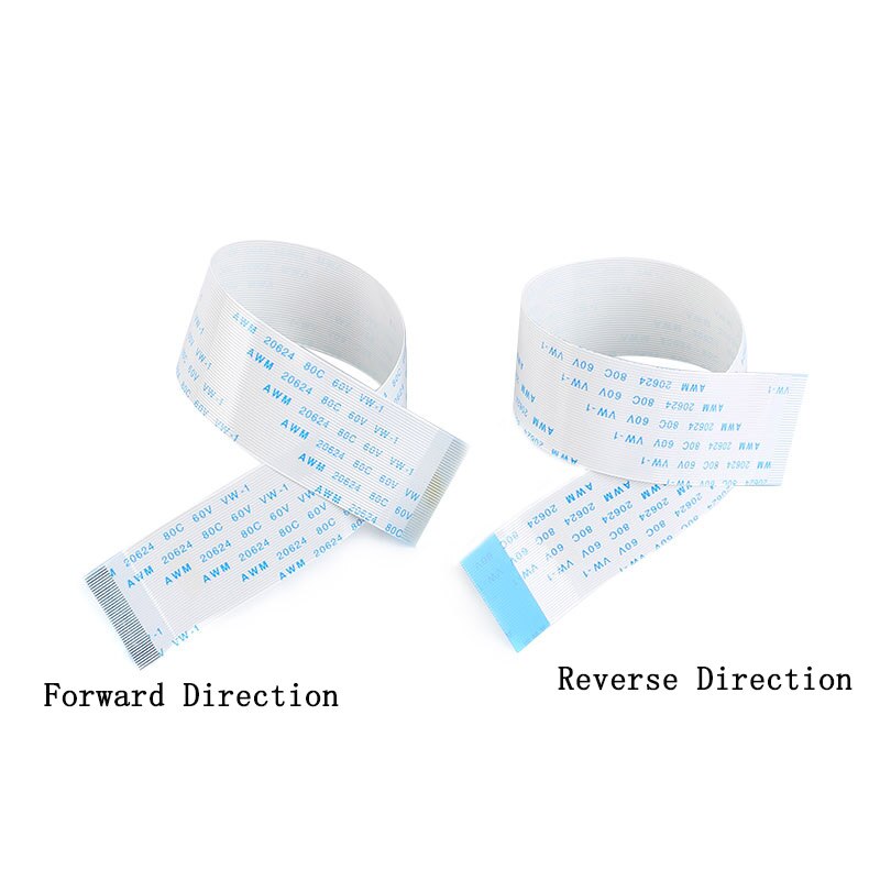 10 st/lot platt flexibel kabel 40p ffc fpc lcd kabel awm 20624 80c 60v vw -1 ffc -0.5mm 40 stift