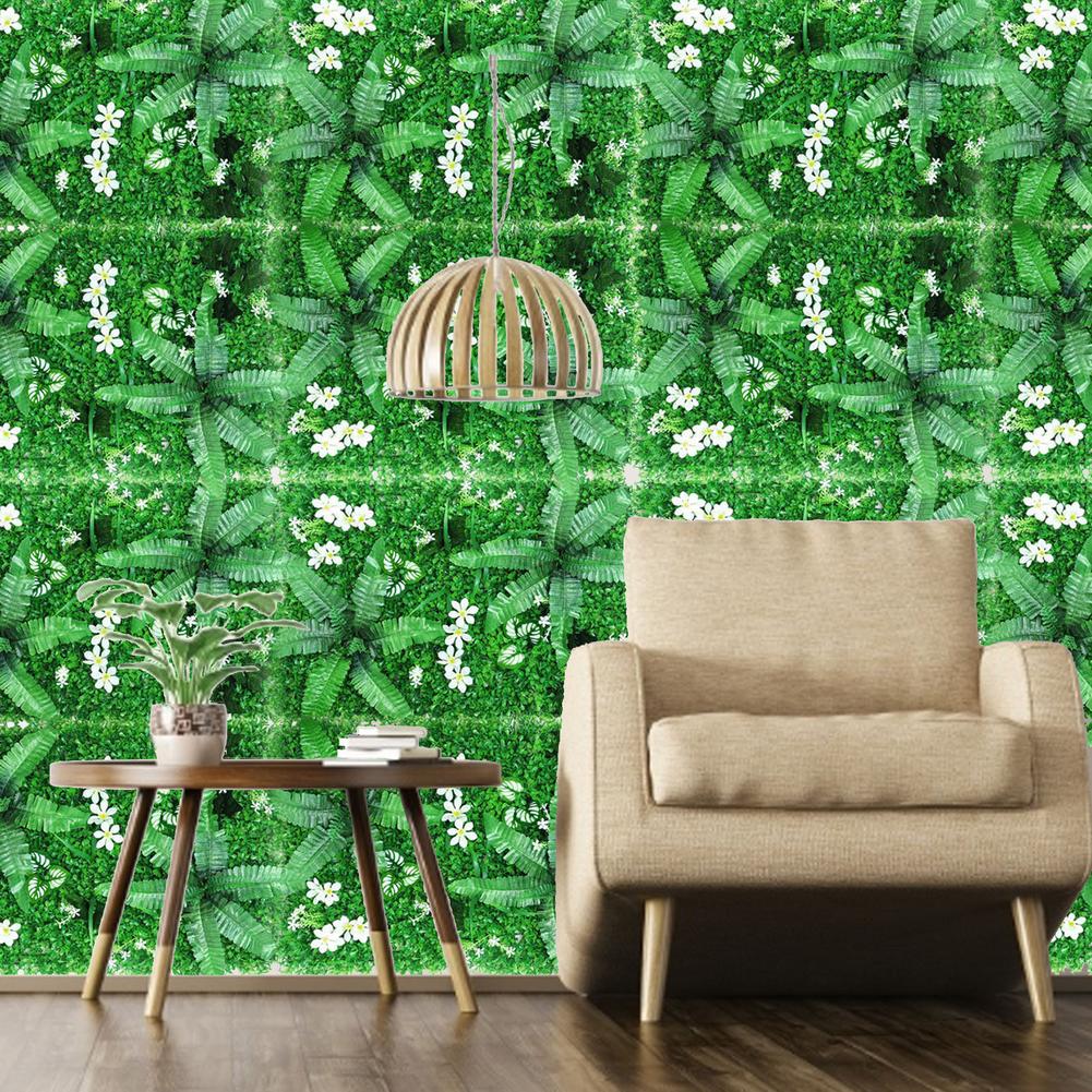 Artificial Leaf Hedge Board 40x60CM Plant Hedge Panel Noise Reduction UV Protected Privacy Fence Screen For Backyard Garden Deco