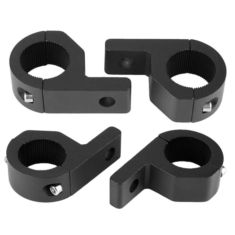 Off-Road Vehicle Front Bumper Tube Clip Spotlight Bracket Modified Spotlight Lamp Holder Roll Bar Light Clamp Roll Bar Mounting: Default Title