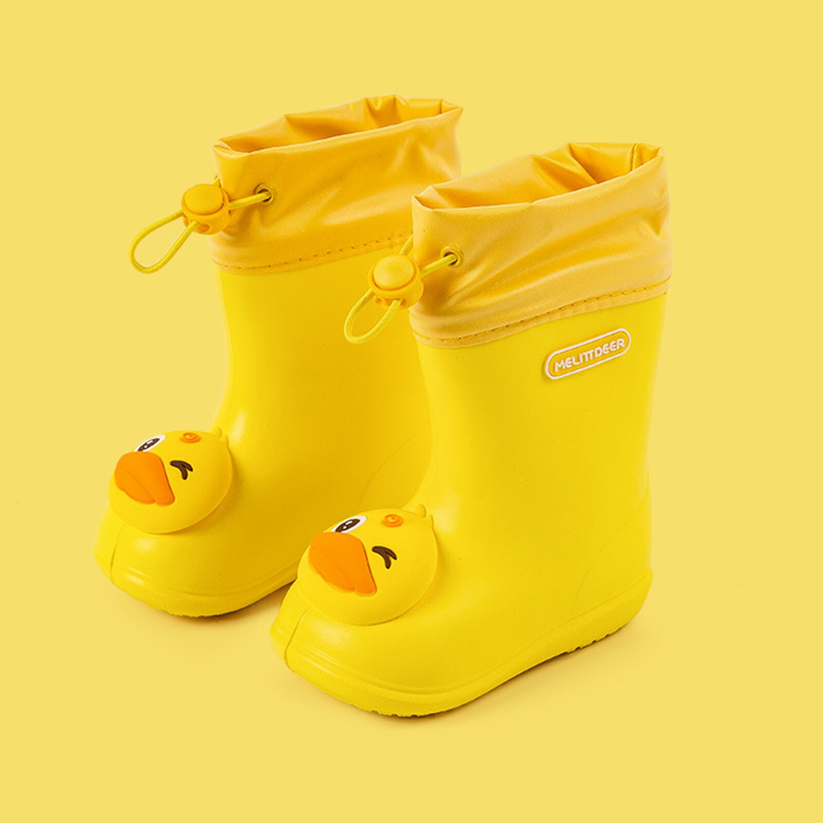 Chaussures imperméables et antidérapantes pour enfants en bas âge, bottes de pluie en Pvc pour bébés garçons et filles,: YE / 140