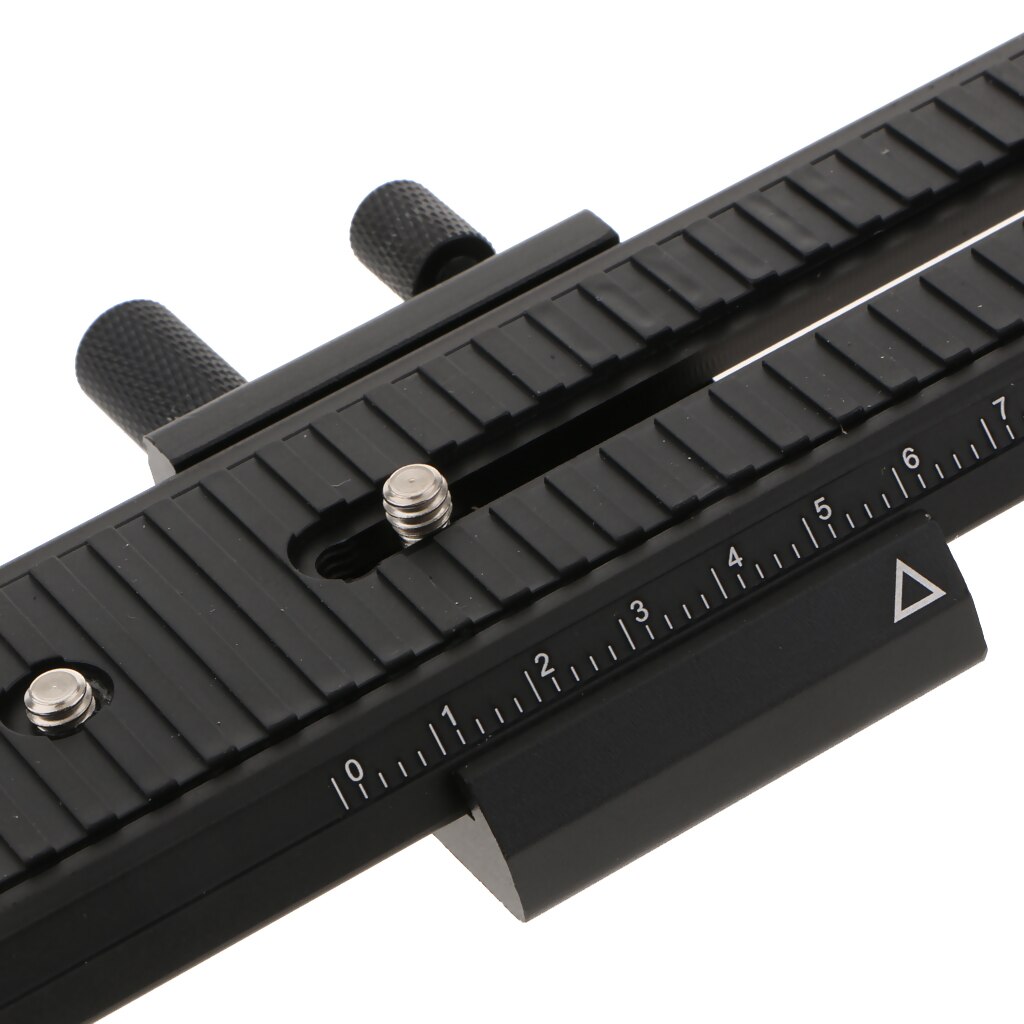 Micro Micrometric Positioning Sliding Plate 1/4 inch Screw for Acratech Arca-Swiss Foba,Graf/Studioball Gitzo Tripod Ball Head