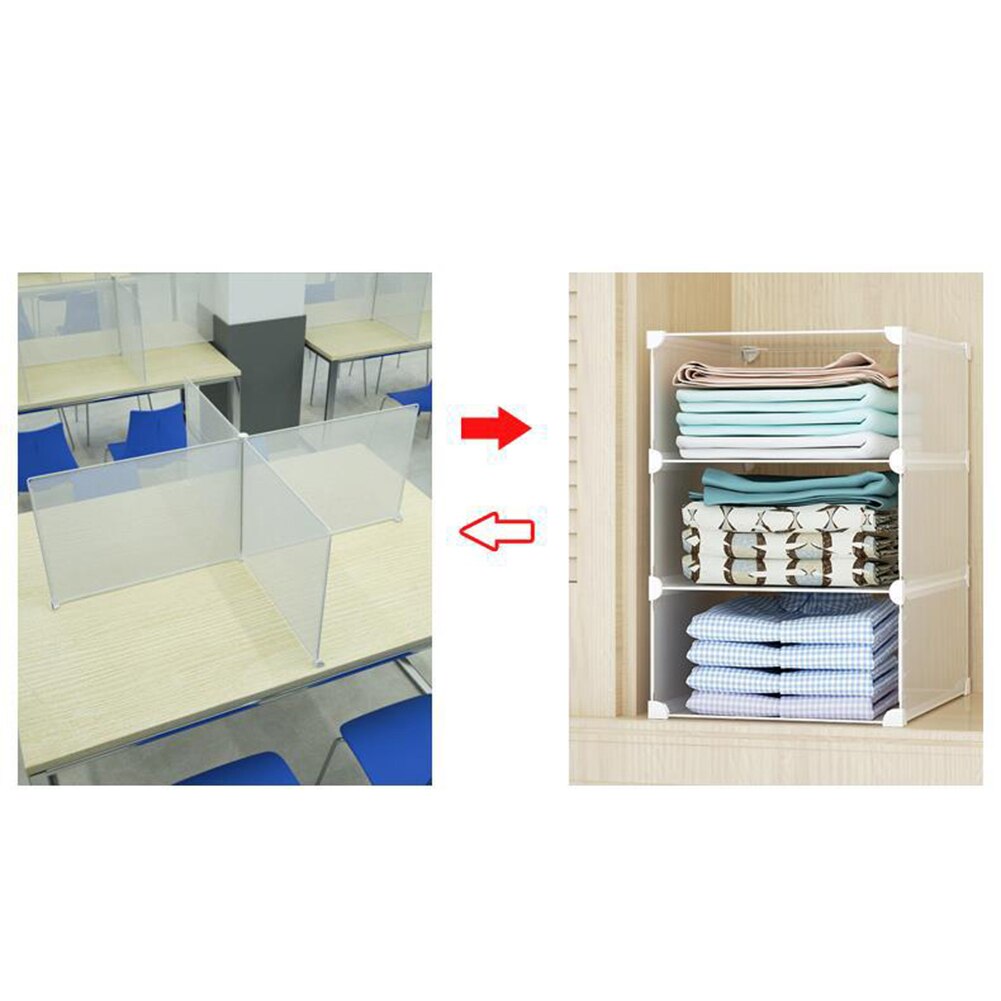 Kindergarten baffle desk transparent partition school eating partition board canteen student table anti droplets 2 people