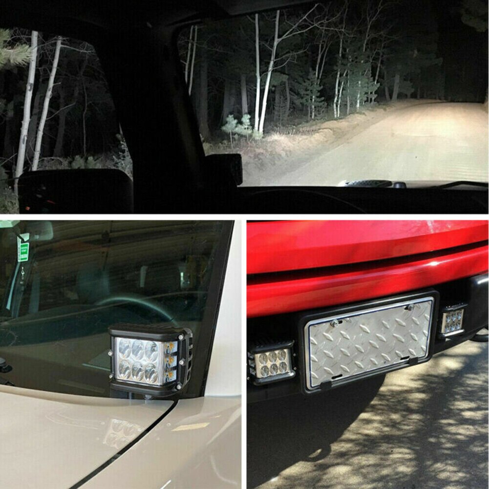 SXMA Verzegelde Beam LED Werklamp LED Koplampen met DRL 5x7 Inch voor Alle Off Road Je ep W rangler JK JL Cherokee XJ 4XE SUV 1 ST