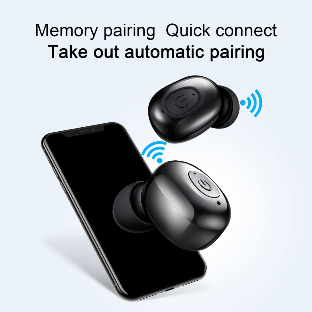 X8 TWS Bluetooth True Wireless écouteurs 5D stéréo écouteurs Mini TWS étanche Headfrees 2200mAh batterie d'alimentation pour téléphones intelligents