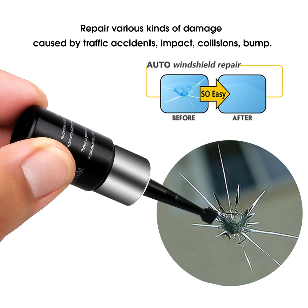 Auto Windshieldglass Nano Reparatie Vloeistof Reparatie Tool Kit Auto Glas Reparatie Vloeistof Autoruit Reparatie Kits Voor Alle Auto &#39;S