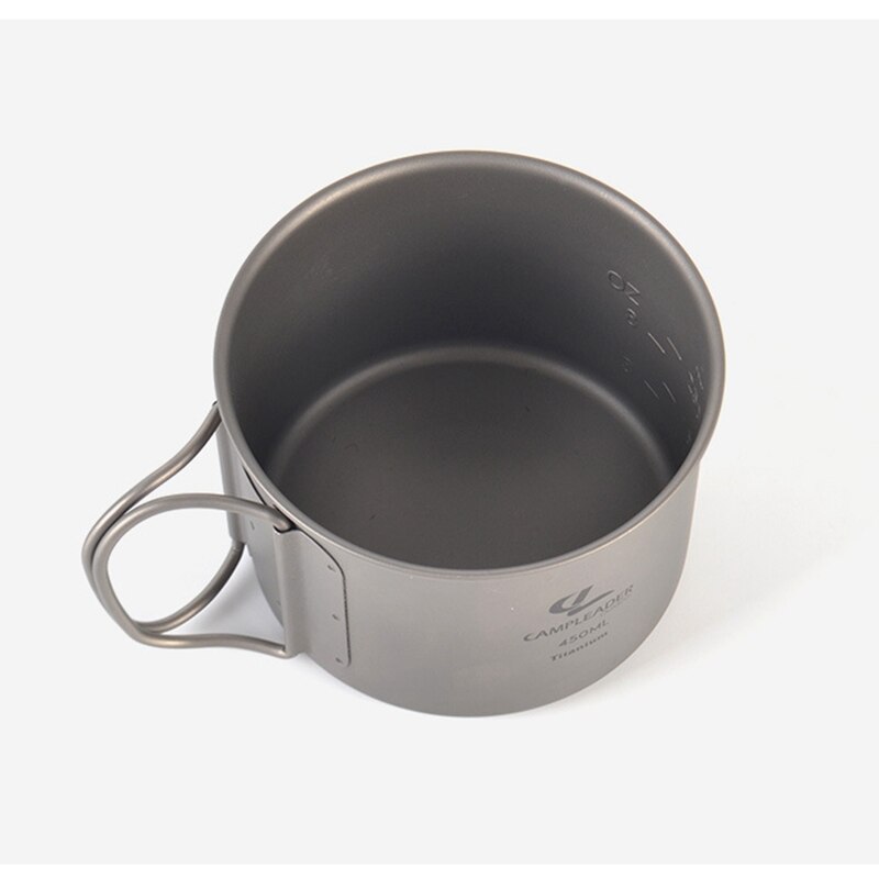 CampLeader Titan 450Ml Tasse, Camping draussen Becher für Wandern, Lager Schüssel, multi-Funktionale Reise Becher Topf