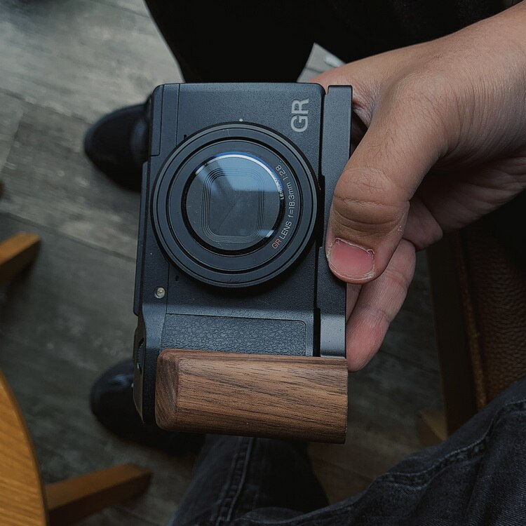 Holz Holz Hand Griff schnell Freisetzung L Platte Halterung Für Ricoh GR2 GRII Ricoh GR 2