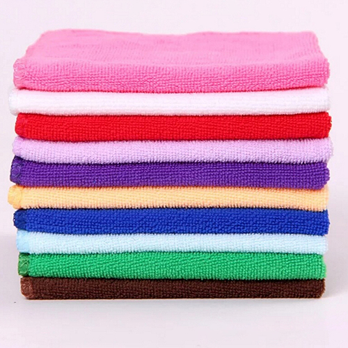 5 stks/pak Wassen Doeken Bamboe Servetten Microvezel Vaatdoeken Rags Handdoek Bamboevezel Huis Doekjes Cleaner Gadgets