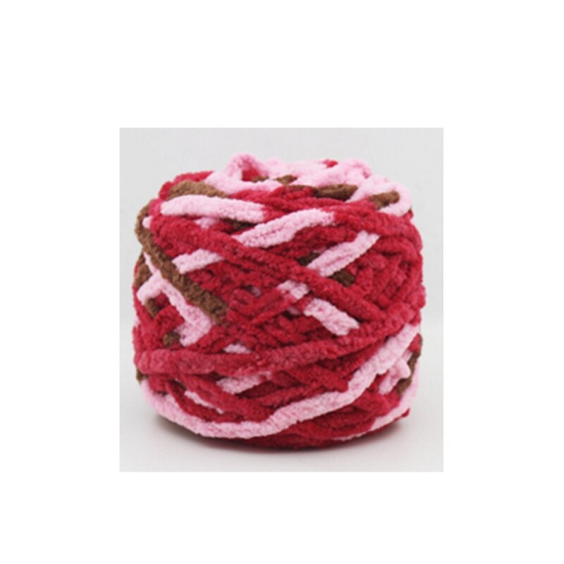 2022 100g/1ball Soft Cotton Hand Knitting Yarn Chunky Woven Bulky Crochet Worested