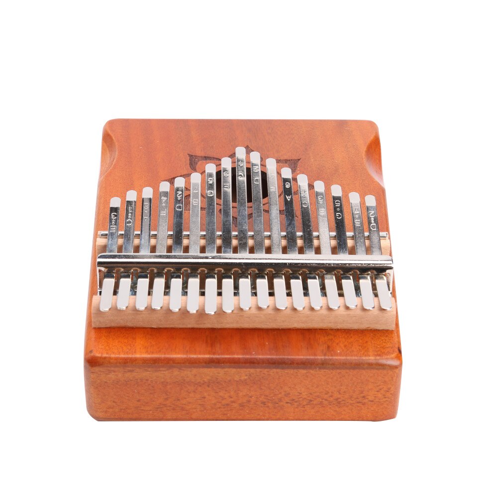 17 Toetsen Kalimba Hout Mahonie Duim Piano Muzieki Grandado