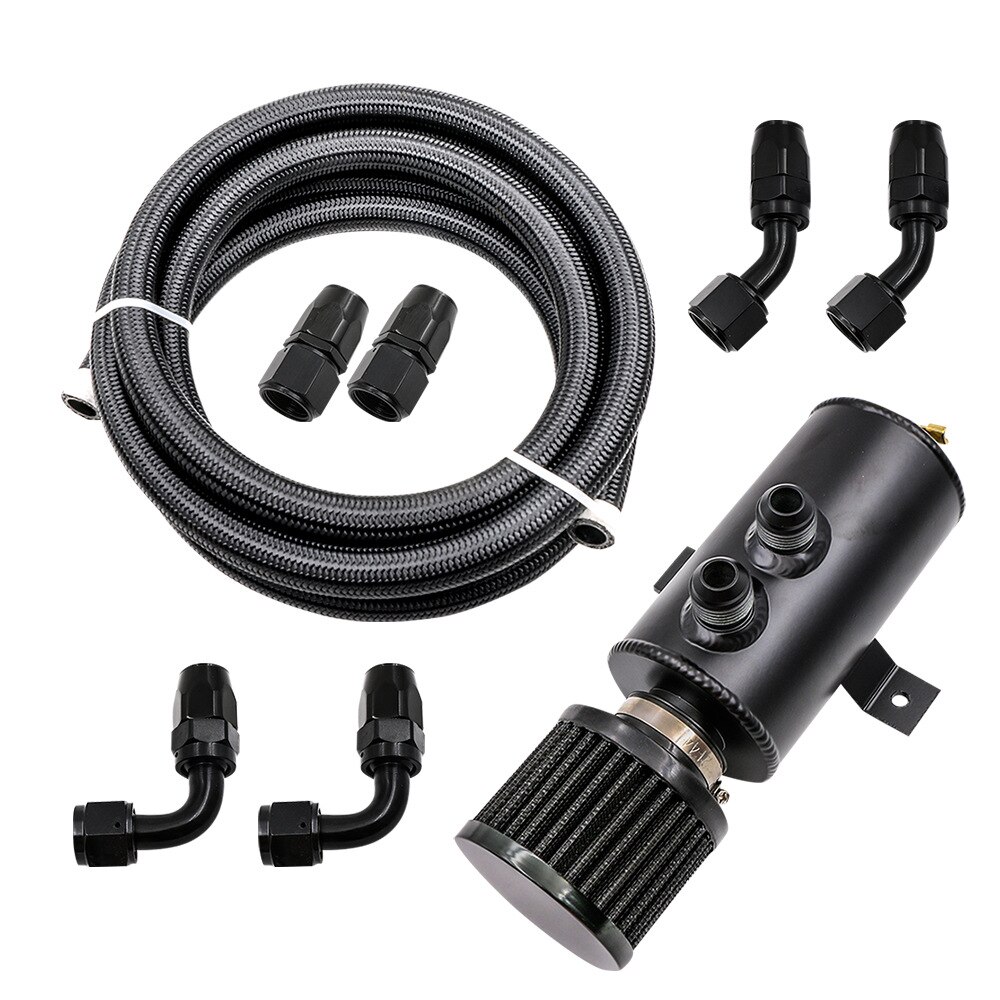 Universal fuel tank, compact, 2 ports, aluminum fuel tank, fuel tank, fuel tank parts, two-hole breathable water bottle