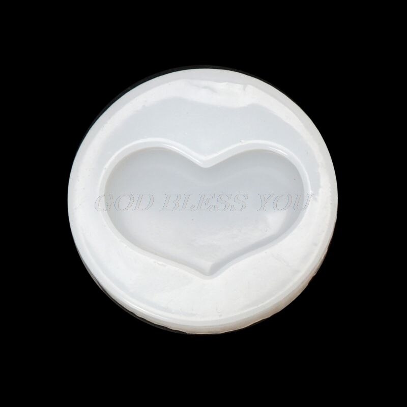 Hjärta stjärnform smyckeform silikon epoxiharts gjutning hängande kristallformar