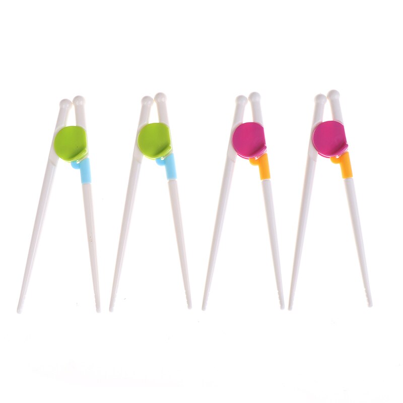 1 par de palillos chinos para niños, niños, bebés, ayuda para el aprendizaje, palillos para herramientas de cocina, mano derecha, productos para niños