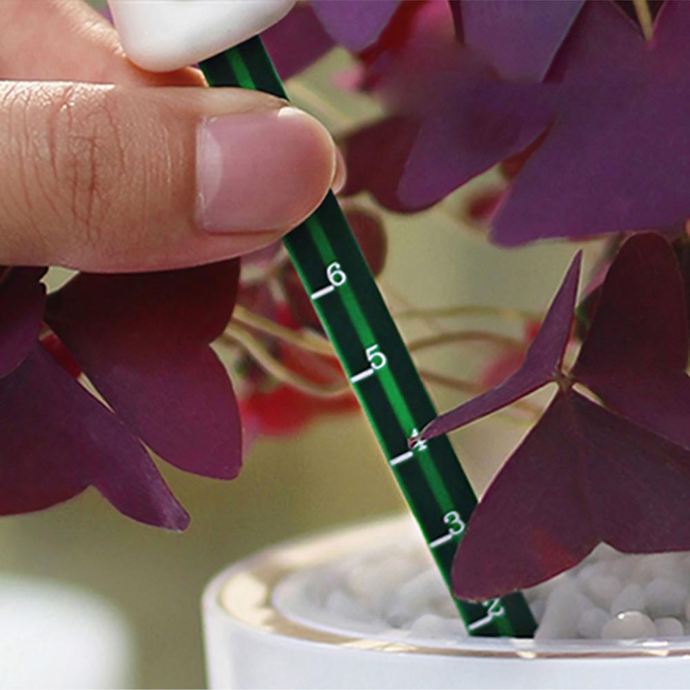 Mushroom Shape Plant Soil Moisture Meter Waterproof Sun-proof Plant Water Sensor Garden Plants Water Monitor Indicator Light