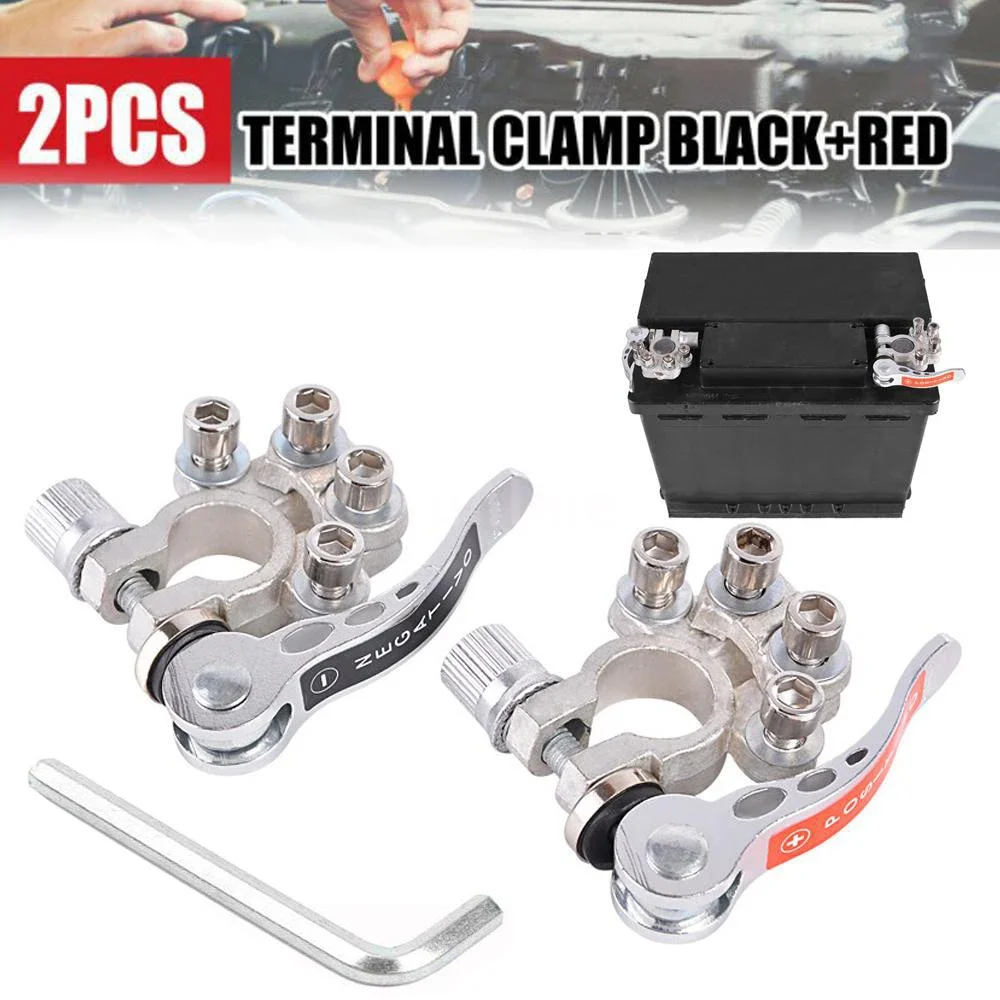 Conector de Cable de coche, terminales de batería de coche, desconexión rápida, conectores de Cables automáticos, Terminal de camión Tractor, accesorios para automóviles