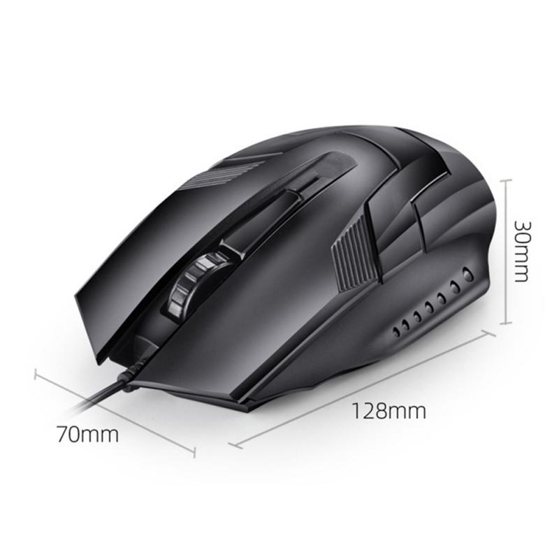Wired Gaming Mouse 1200dpi 3 Button Ergonomic Computer Office Mouse USB Gaming Mice For PC Notebook Laptop Gamer