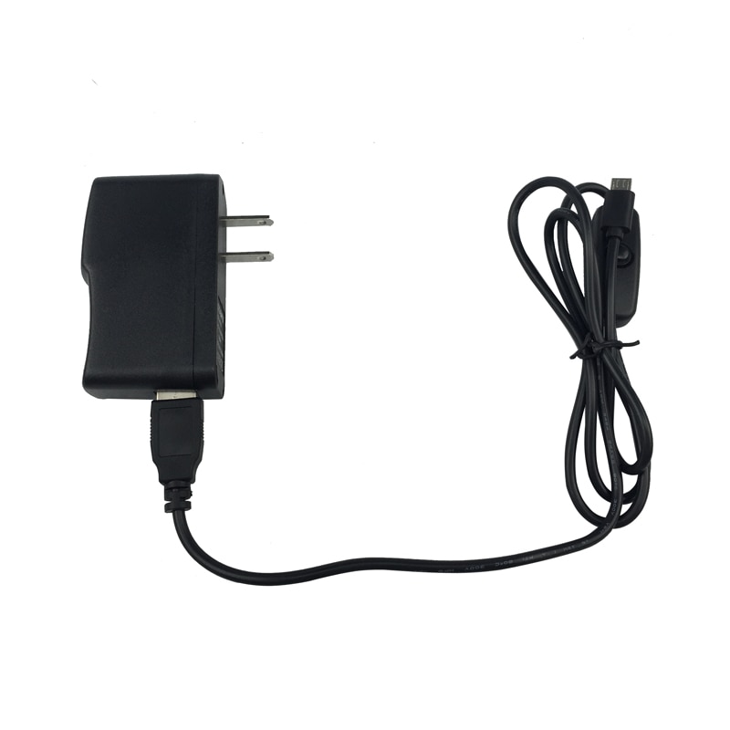 Raspberry Pi Zero 5V 2A Power Adapter Power Plug + Switch USB Charging Cable for Orange Pi Zero One 2G IOT Raspberry Pi 2 Zero W