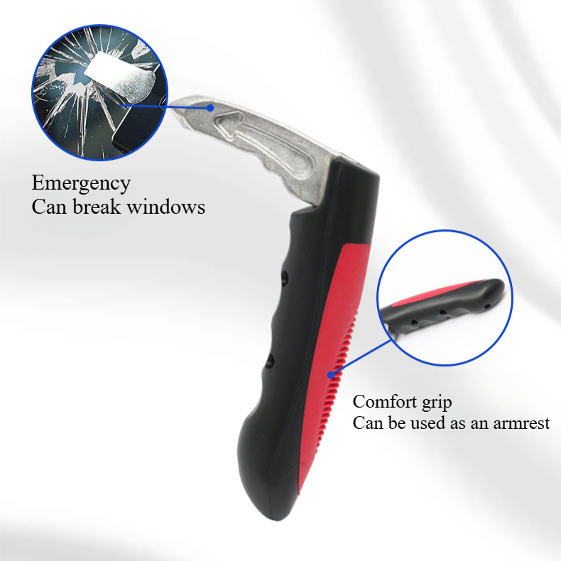 1 stk. dørhåndtak til assistanse til bildør 2 i 1 multifunksjonshåndtak til kjøretøy vindusbryter bærbar bil dørhåndtaksassistanse