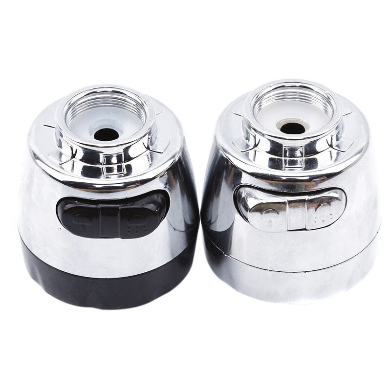 Adaptador de boquilla de aireador de grifo, se puede ajustar un 360 de rotación, filtro de ahorro de agua, conector de grifo de cocina,