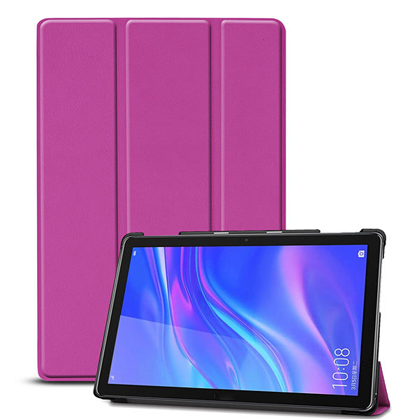 Case for Huawei Mediapad M6 10.8 Tablet Case for Huawei 10.8 PRO SCM-AL09/W09 Folio Stand Sleep Cover Shockproof Shell: Purple