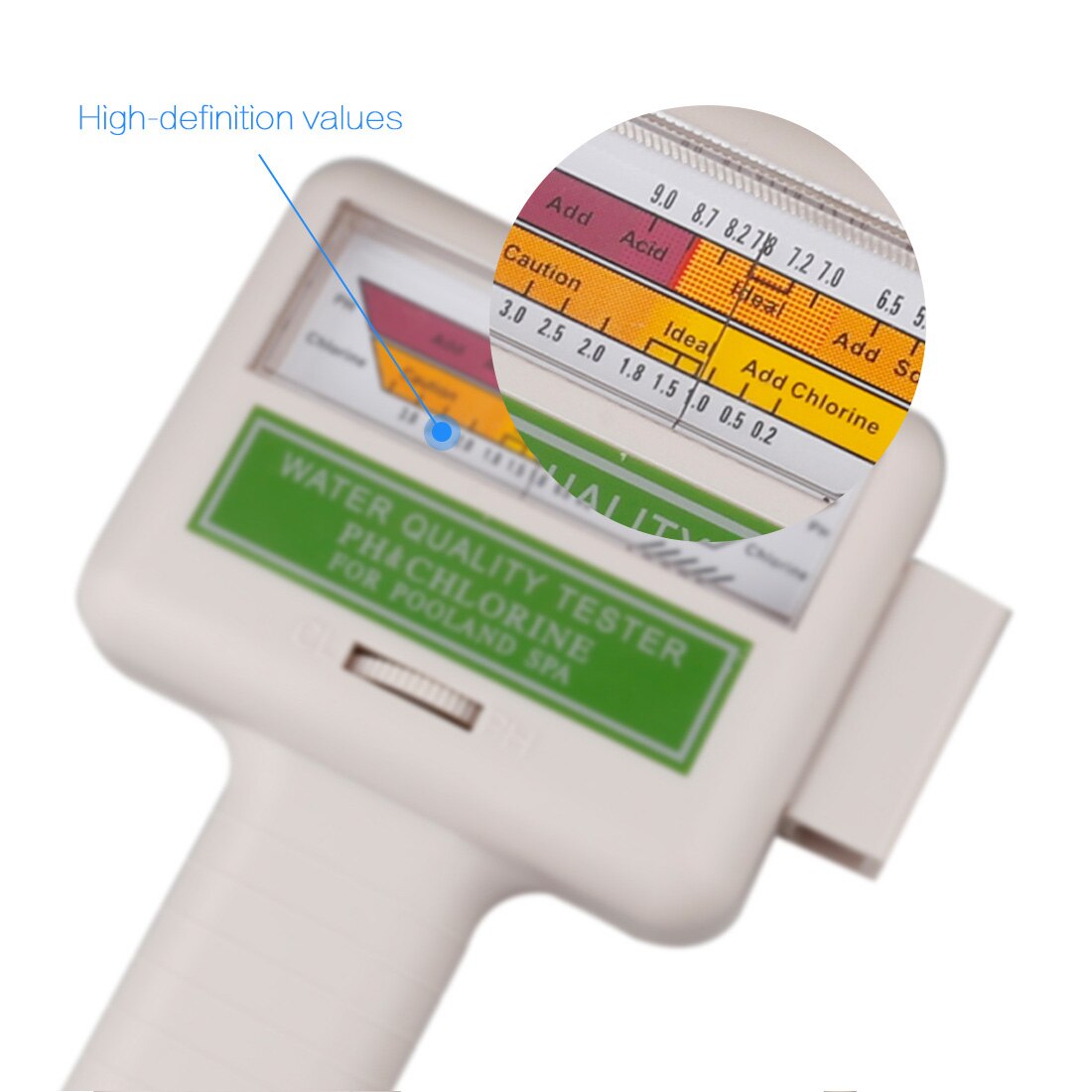 PC101 PH CL2 Chlorine Tester Water Tester Portable Home Swimming Pool Spa Aquarium PH Meter Monitor Checker Tools