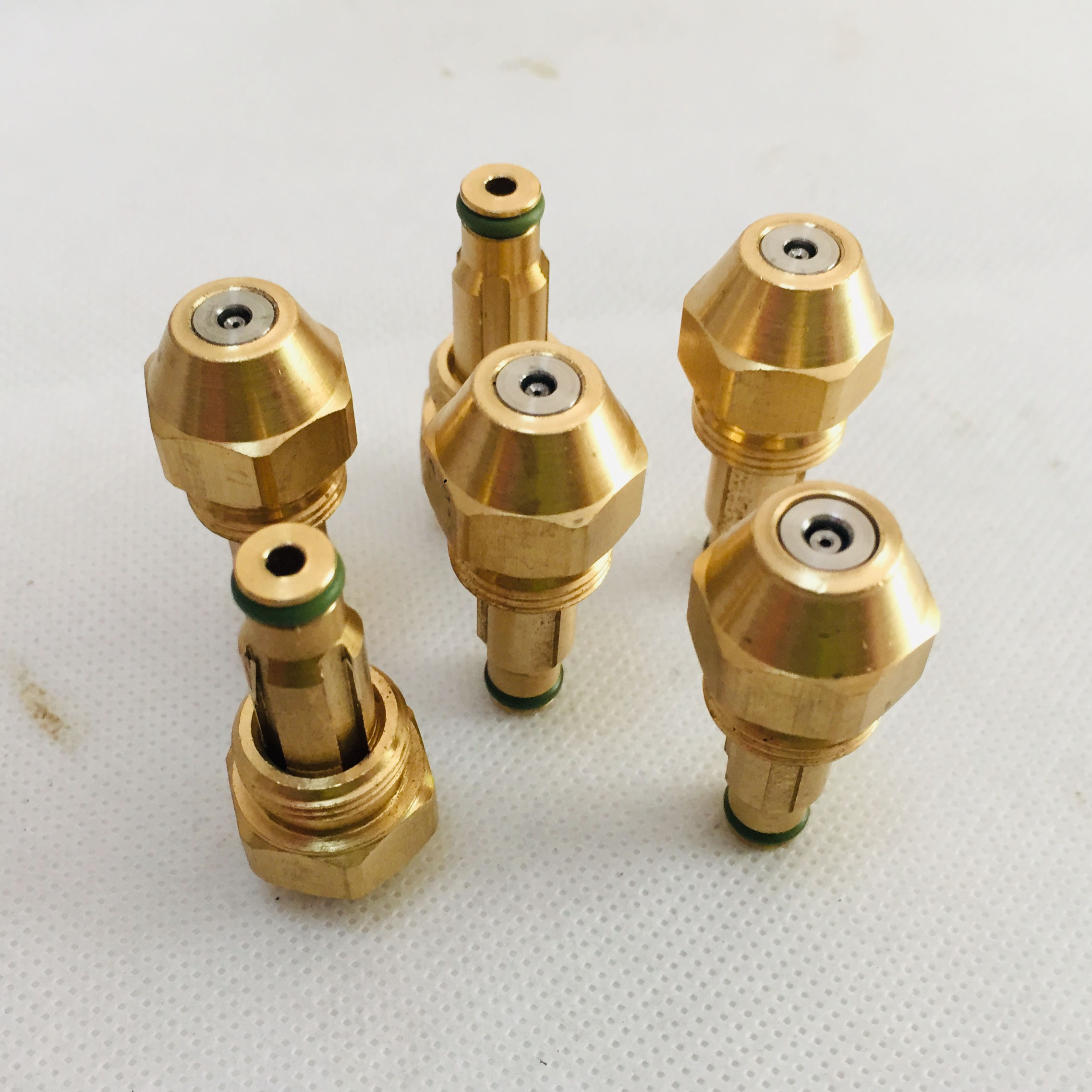 Afval Oliebrander Nozzle, Olie Brander Jet, Siphone Volledige Kegel Olie Nozzle, Brander Olie Injector, lucht Verneveling Nozzle