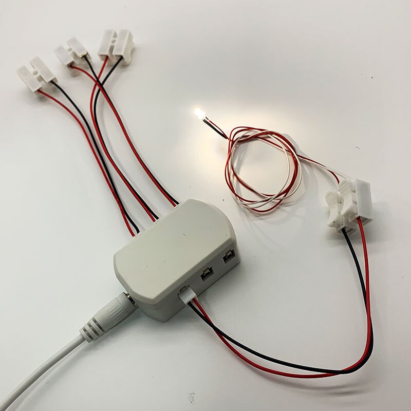 3V/12V AC/DC Adapter / Power Supply with 6 ports output 3V/12V DC Railway Layout/Railroad Layout/Train Layout Diorama