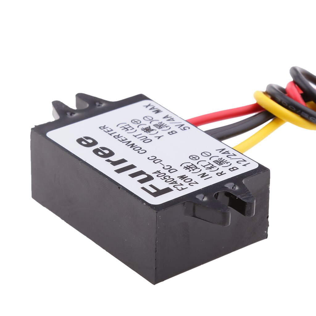 DC-DC Converter Step-Down Modul 12V 24V Zu 5V 4A Für Auto-LED Power Supply
