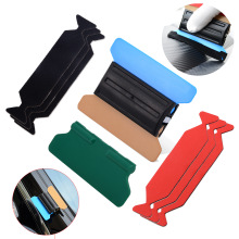 EHDIS Car Vinyl Film Wrap Magnetic Squeegee with 6pcs Scrapper Fabric Cloth Window Tint Tool Sticker Foil Tinting Accessories