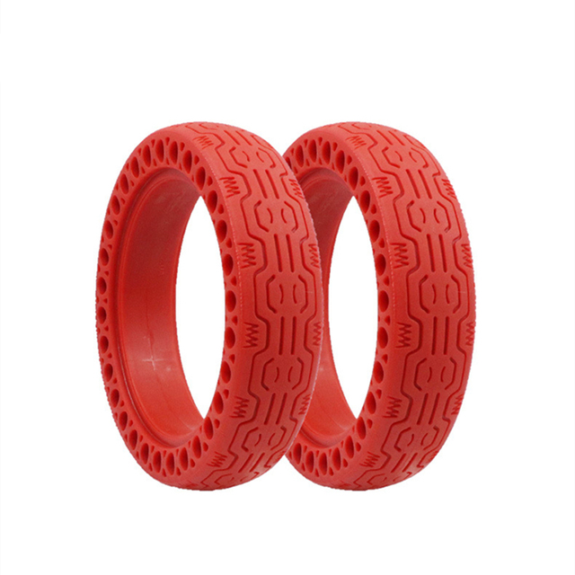 10 Inch Solid Band Elektrische Scooter Rubber Band Voor-Ninebot Max G30/Pro/Plus Elektrische Scooter Accessoires: Red