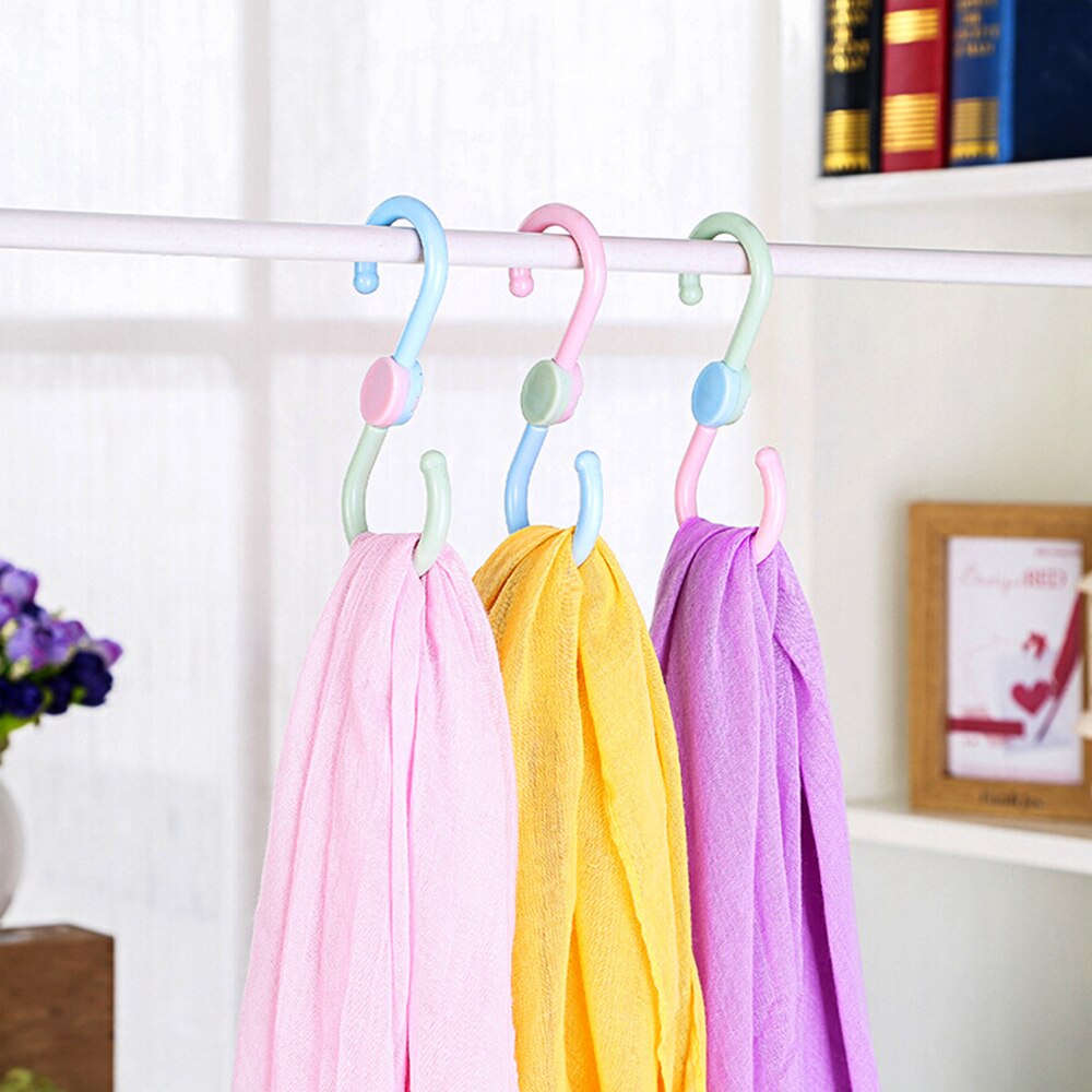 Kitchen Hanging Hanger Plastic Clasp Storage Holders Organizer Clothes Hook Rack Home Accessories 3pcs/lot S Shaped Hooks