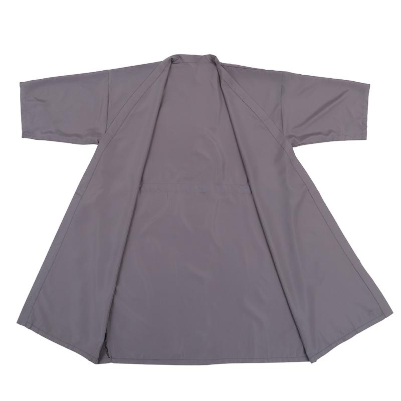 Kapper Winkel Client Gewaad Kappers Cape Gown Eenvoudige Stijl Schoonheidssalon Gown: Grey