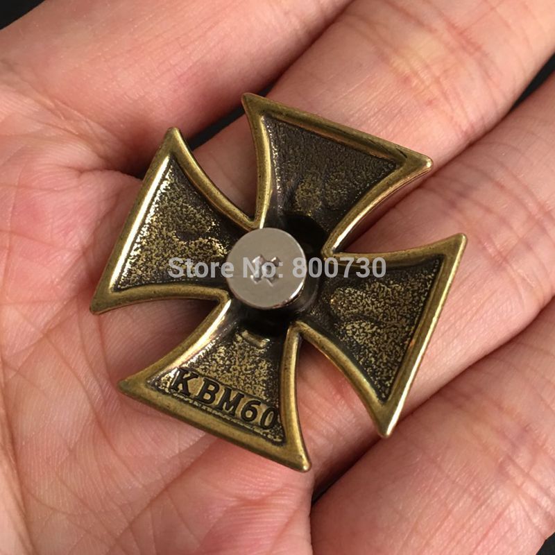 (KBM60) 10 pc 29.5mm Skull Cross Concho Westerse Paardensport Tack Concho Screwback Concho Leathercraft Antiek-Brons