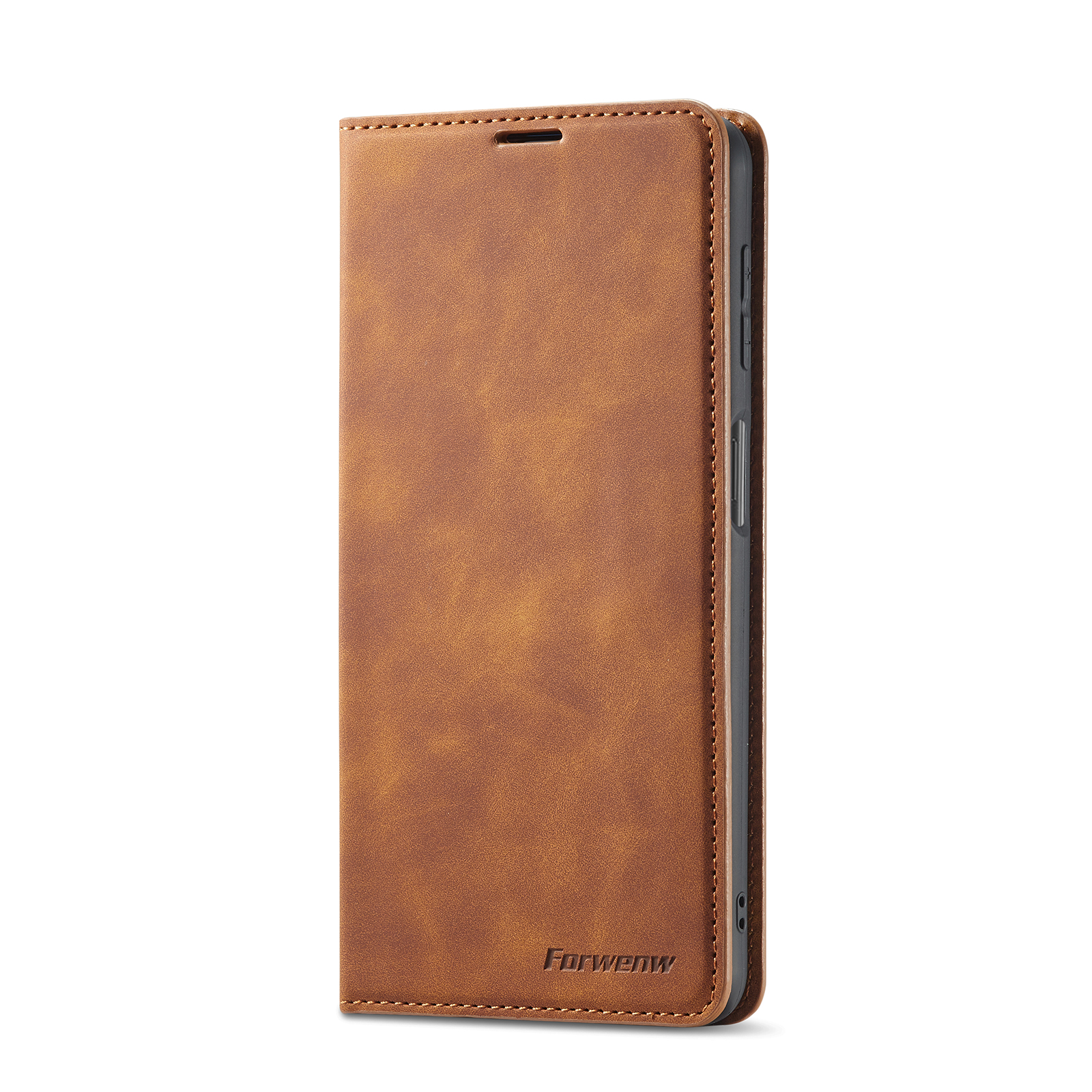Poco X3 Pro Case for Xiaomi Poco X3 Pro Leather Case on For Xiaomi Mi Poco X3 NFC X3 GT Magnetic Wallet Flip Cover Card Holder: X3 (X3 NFC) / Brown