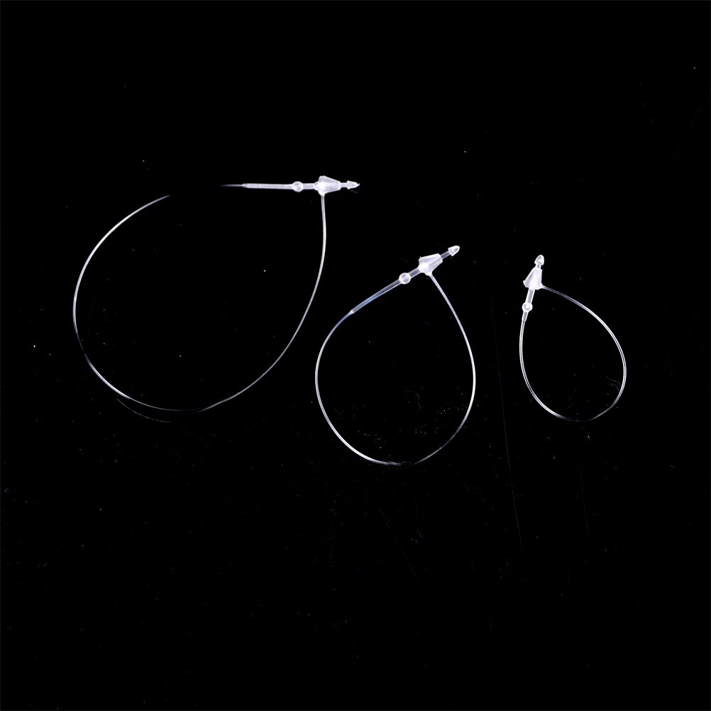 , 1000 Uds., bridas de plástico para cables, etiquetas para ropa, etiquetas de precio, etiquetas, 3 tamaños, 7,5 cm/13,5 cm/18 cm