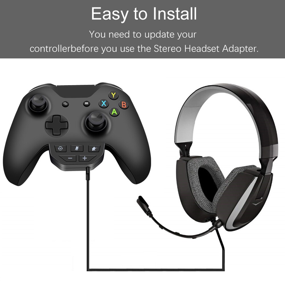 Adaptador de auriculares estéreo para XBOX ONE, accesorios de máquina electrónica, convertidor de auriculares de Audio de 3,5mm
