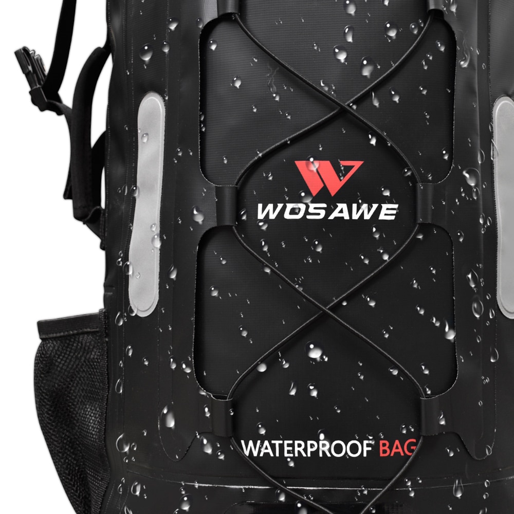 WOSAWE Motorcycle Luggage Bag Waterproof Motobike Touring backpacks Bag Motorbike Helmet Bags 30L Multi-functional Travel Bags