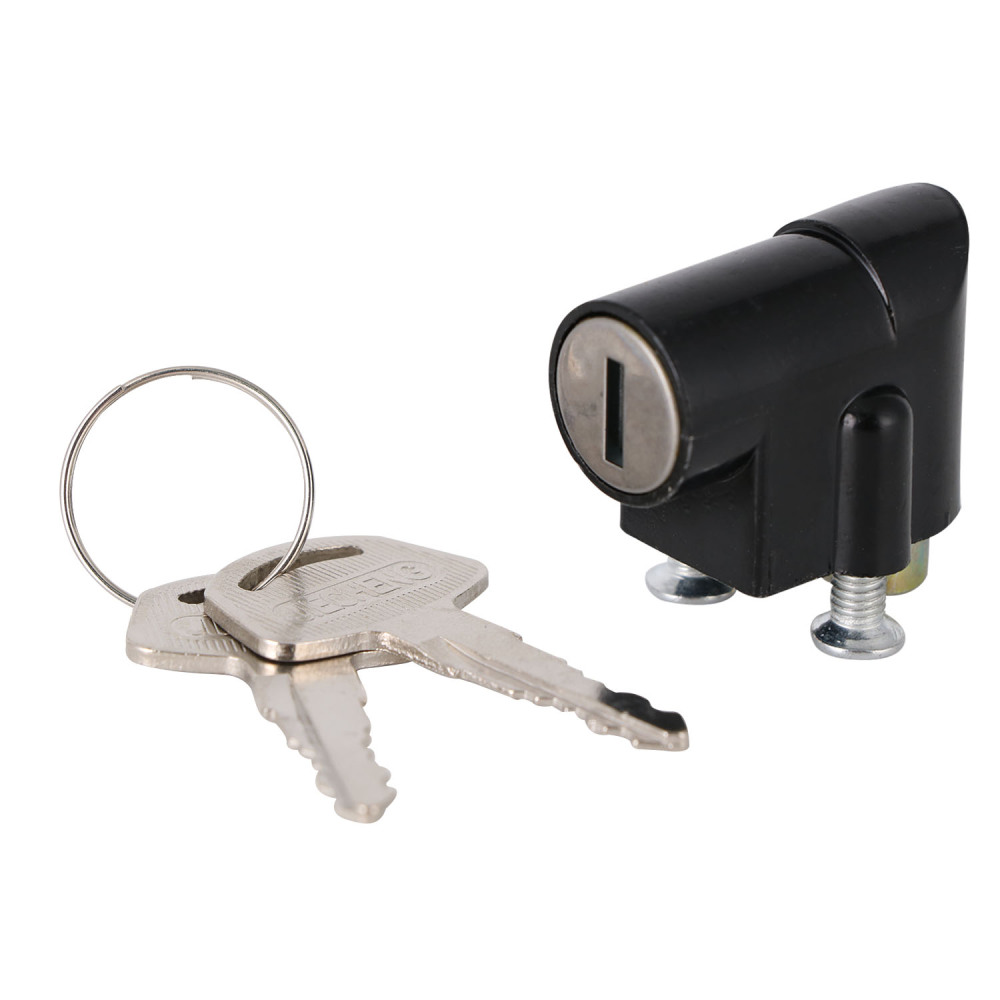 Interruptor de encendido, cerradura de puerta eléctrica, juego de llaves, cerradura de casco de manillar para bicicleta eléctrica Surron sur-ron Sur Ron Lightbee Light Bee X S: Negro