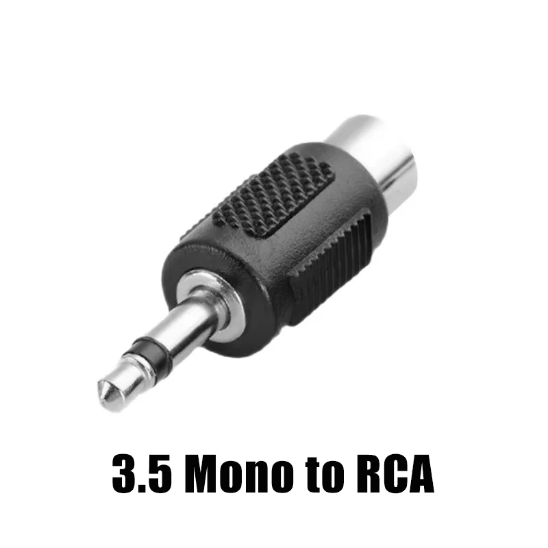 5pz 6.35mm/3.5mm Spina stereo/mono Maschio A RCA loto Femmina consonante Jack Adattatore del Connettore Cuffia Trasferimento Audio: esercito verde / Sotto 5 Pz