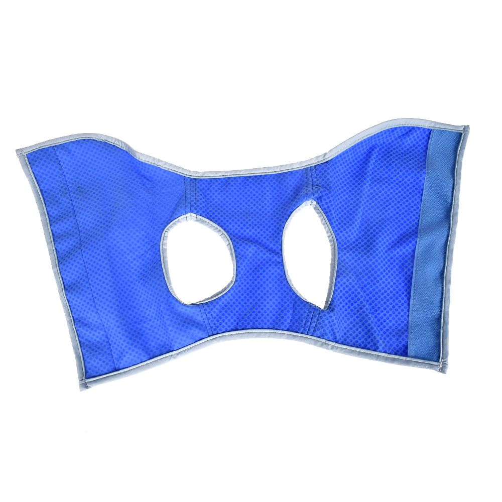 Pet Dogs Summer Cooling Jacket Coat Vest T-shirt Clothes For Dogs Outdoor Walking Pets Heatstroke Coat Clothes Blue