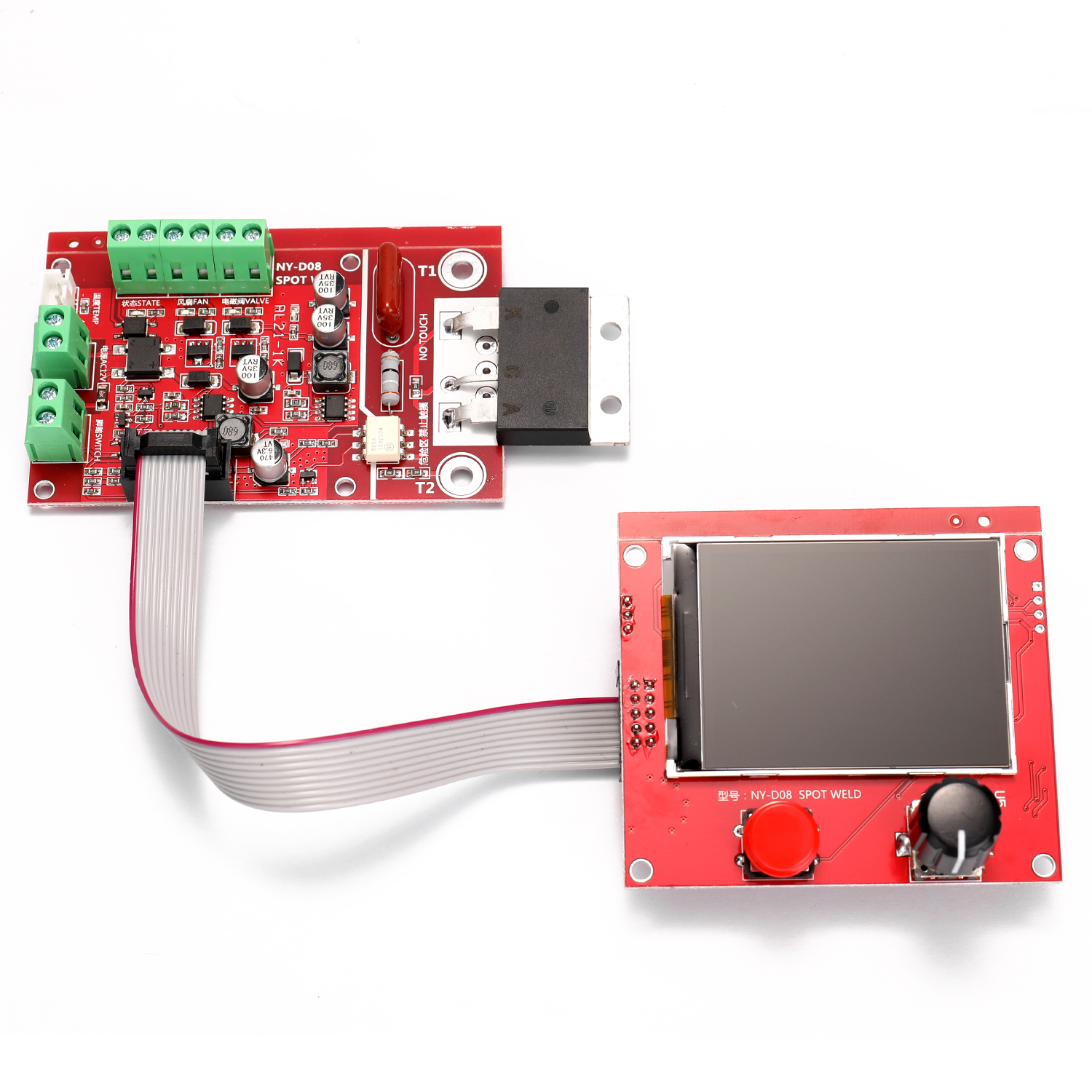 NYD08 Spot Welding Machine Controller Pneumatic Color LCD Display