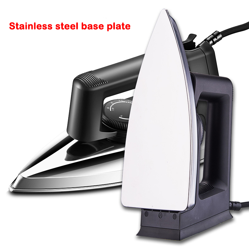 DMWD Old Style Dry Ironing Iron Mini Handheld Electric Iron Clothing Wrinkle Removal Dry Iron DIY Ironing Stickers Machine 1000W: green
