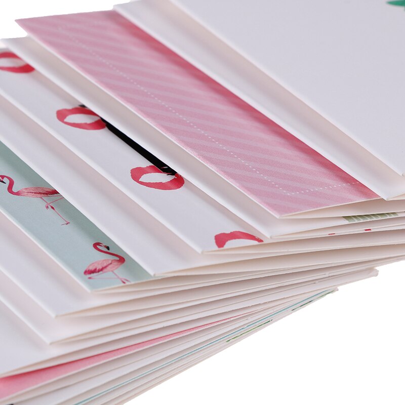 Nuovo 10 pz/impostato biglietti d'auguri di compleanno dei cartoni animati cartolina di capodanno in bianco mini cartoline creativo carta di san valentino di natale 8x8cm